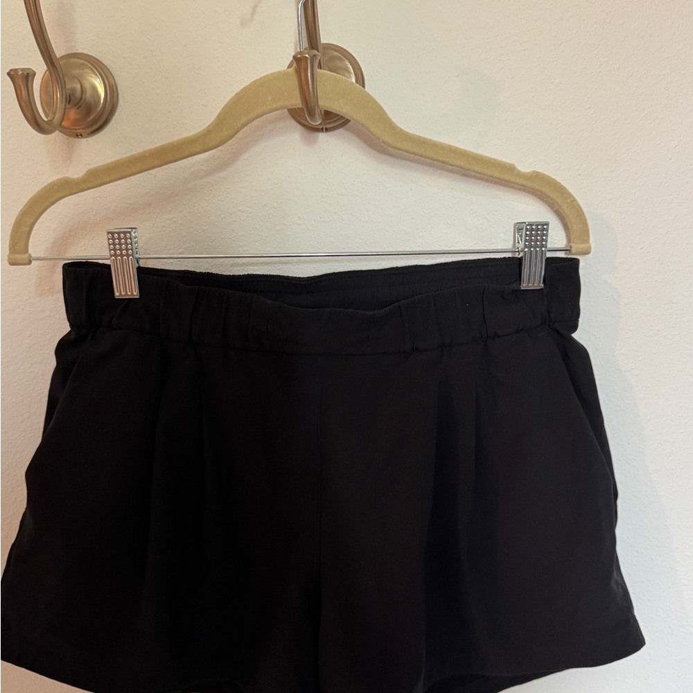 Lululemon Athletica High Waist Black Shorts